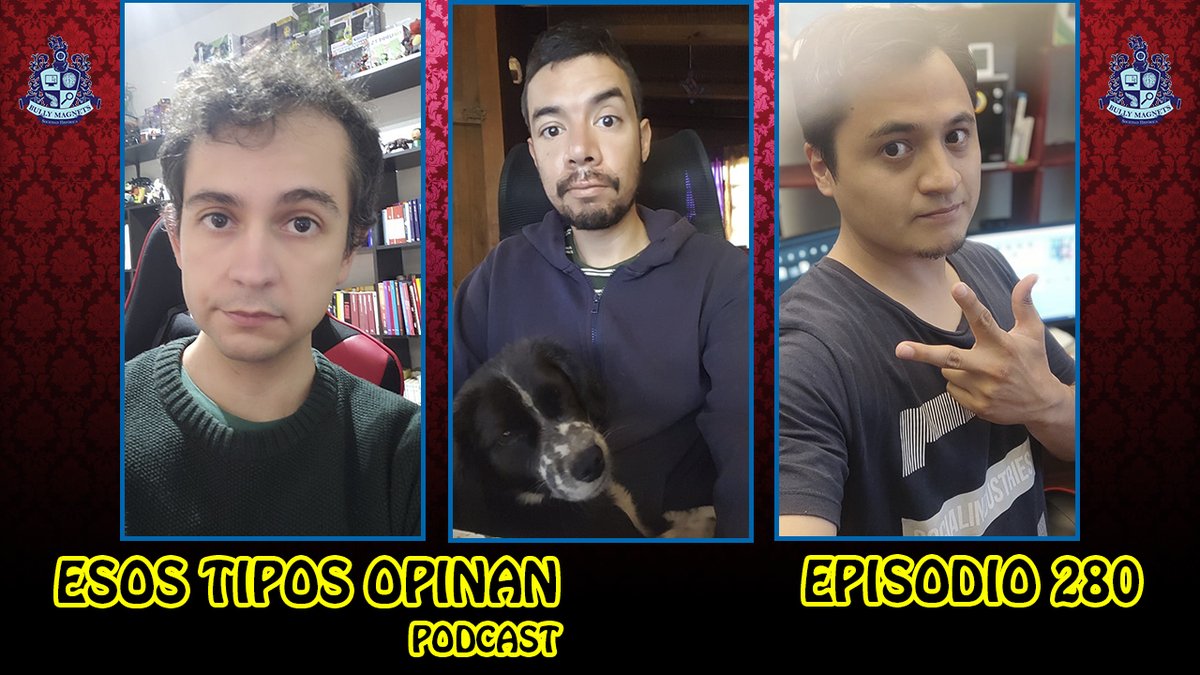 bullymagnets's tweet photo. ¿Podcast en martes? Claro que sí. Los esperamos a las 9:00 pm https://t.co/OC52sWMF1n https://t.co/ic24smkj3P
