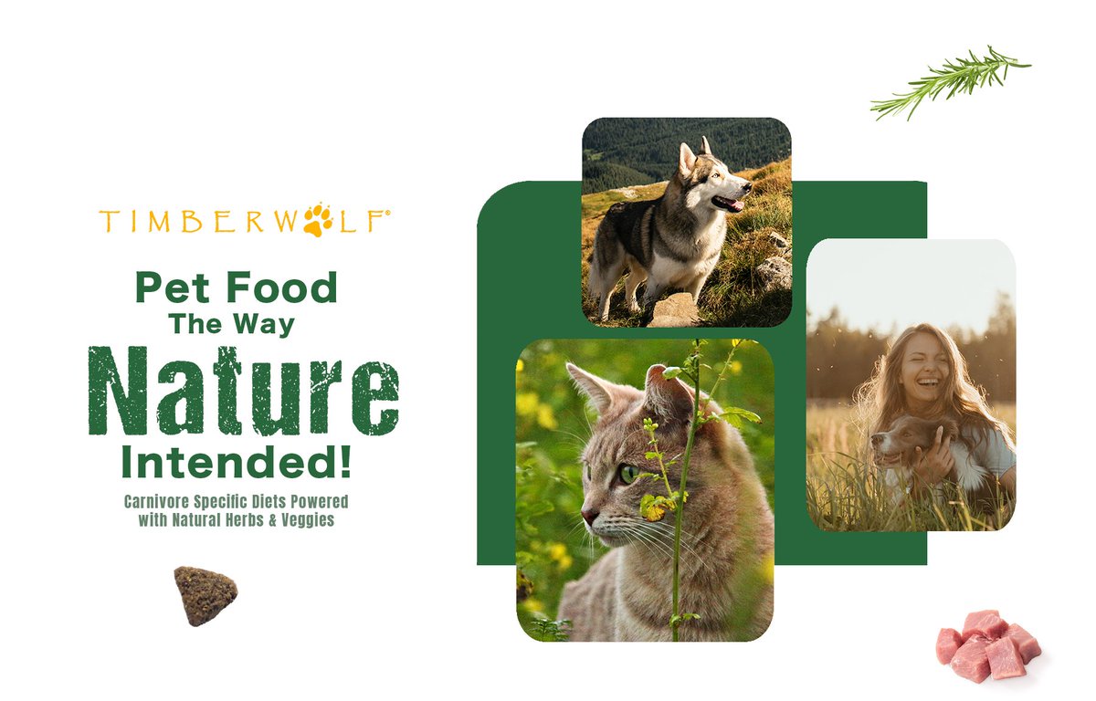 Timberwolfpet_'s tweet image. Each Timberwolf ingredient has been specifically chosen based on the instinctive dietary needs of our pets. Every ingredient has a specific role and seeks to cater to nourishing pets by using only 100% natural and responsibly sourced ingredients.