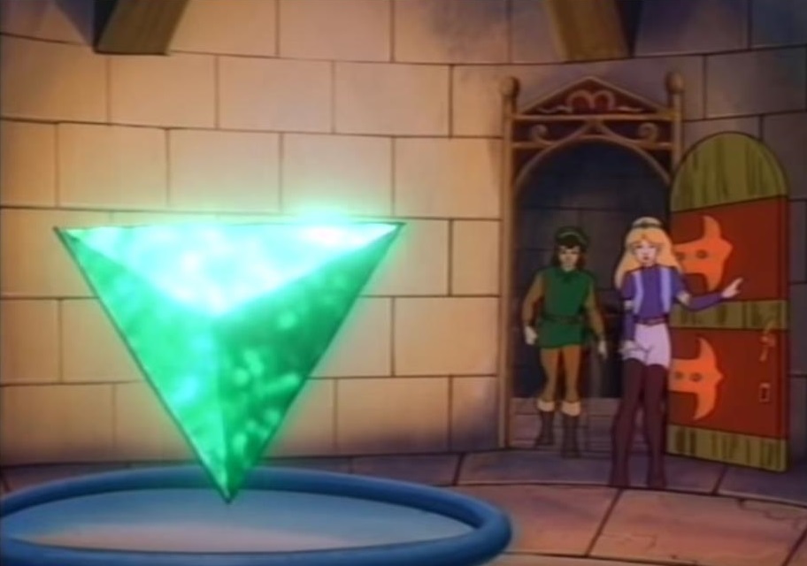 MaskedPhantom47: Link and the Triforce of Wisdom!!!