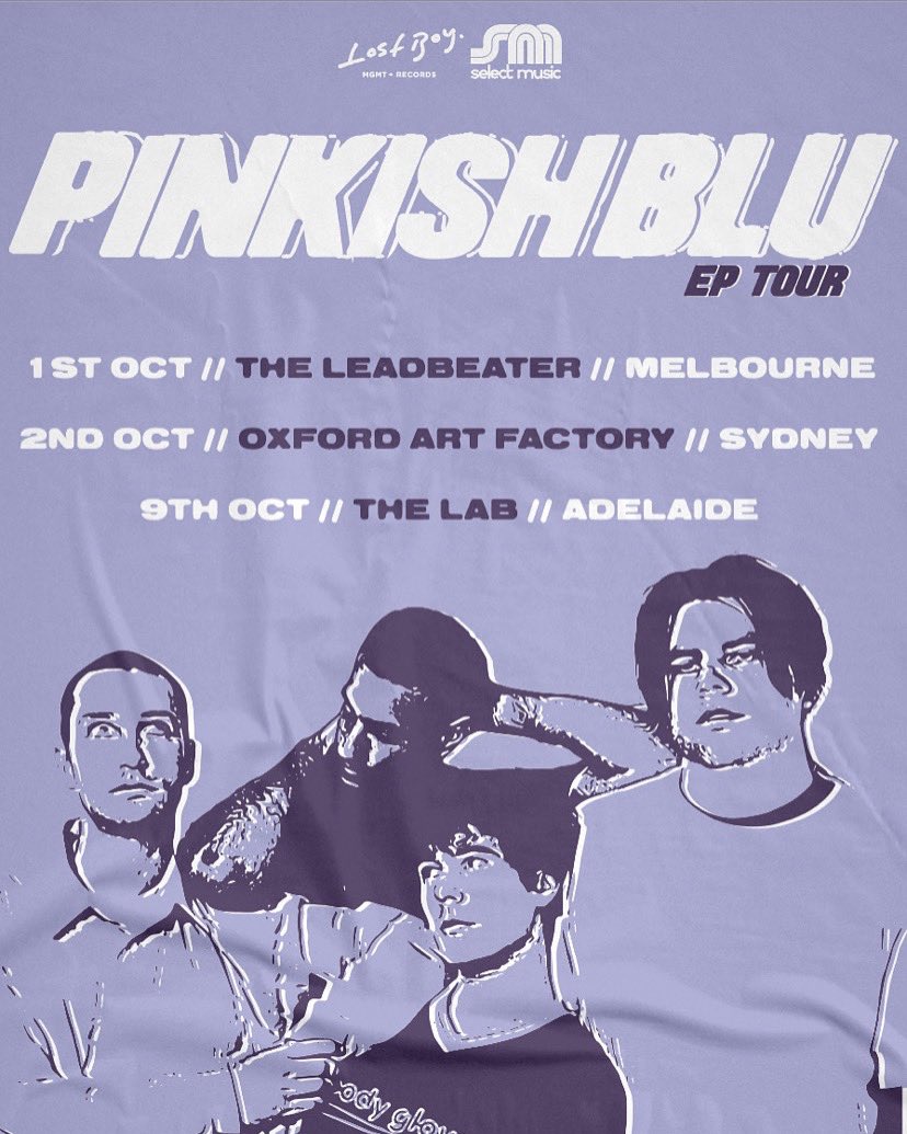 NEW TOUR DATES! 
We’ve had to reschedule our entire tour to early October :( Original tix will be valid. If you don’t have tix yet go to our bio :)