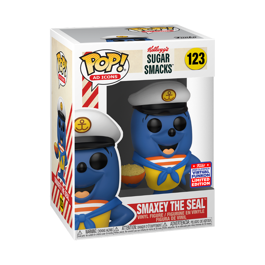 Funko On Twitter Follow Originalfunko And Comment Below Which Of The Latest Funkon Exclusive Reveals Is Your Favorite For The Chance To Win A Kellogs Sugar Smacks Smaxey The Seal Pop Funkon2021