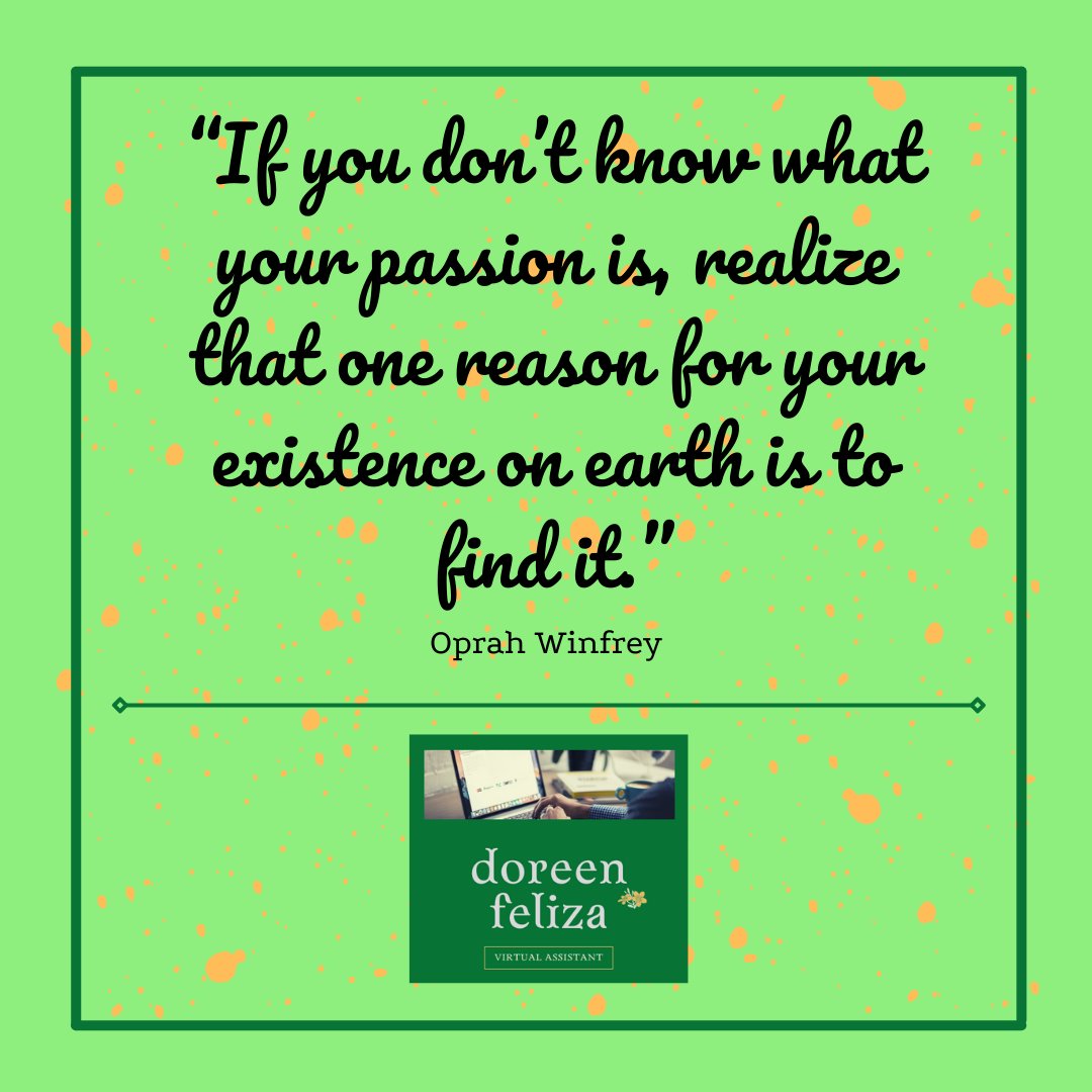 doreenbfeliza's tweet photo. 👏Becoming a virtual assistant can finally give you the freedom to live the balanced lifestyle you've always desired.

#positivevibe  #inspirationalquotes  #passion  #quotes  #lifestyle #filipinoVA  #smm  #virtualassistance  #virtualassistant  #outsource https://t.co/TrVvzUNvVl