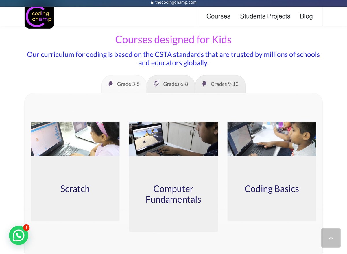 CodingChamp_in's tweet image. Book free demo coding class. visit thecodingchamp.com.
Live Coding Classes for kids of grade 4 to 10. We offer Scratch ,Photoshop ,Basics .
#Onlineclasses #100DaysOfCode #ad #WomenWhoCode #digital #javascript #Python #kids #AcademicTwitter #noida #school