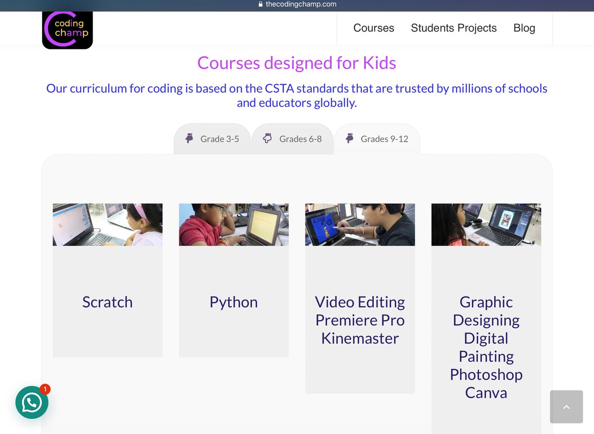 CodingChamp_in's tweet image. Book free demo coding class. visit thecodingchamp.com.
Live Coding Classes for kids of grade 4 to 10. We offer Scratch ,Photoshop ,Basics .
#Onlineclasses #100DaysOfCode #ad #WomenWhoCode #digital #javascript #Python #kids #AcademicTwitter #noida #school