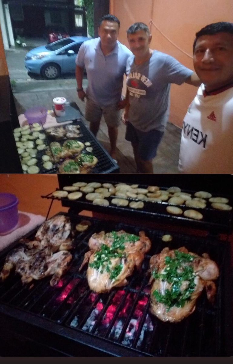 Pollo a la provenzal con el capi y el tocayo