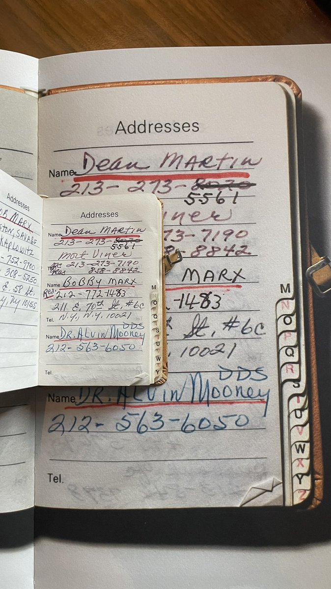 JohnStamos's tweet photo. Did you know I own Frank Sinatra’s little brown phone book?  Also, did you know I have a new pod detailing the kidnapping of his son, Frank Jr?  Well I do. The Grand Scheme: Snatching Sinatra Link in bio.  @WonderyMedia @SpokeMedia https://t.co/WX1vPutnWM