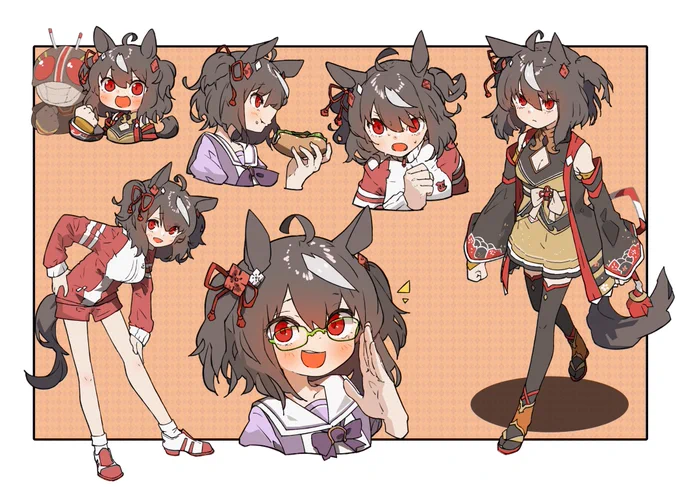 色んなキタちゃん
#ウマ娘 