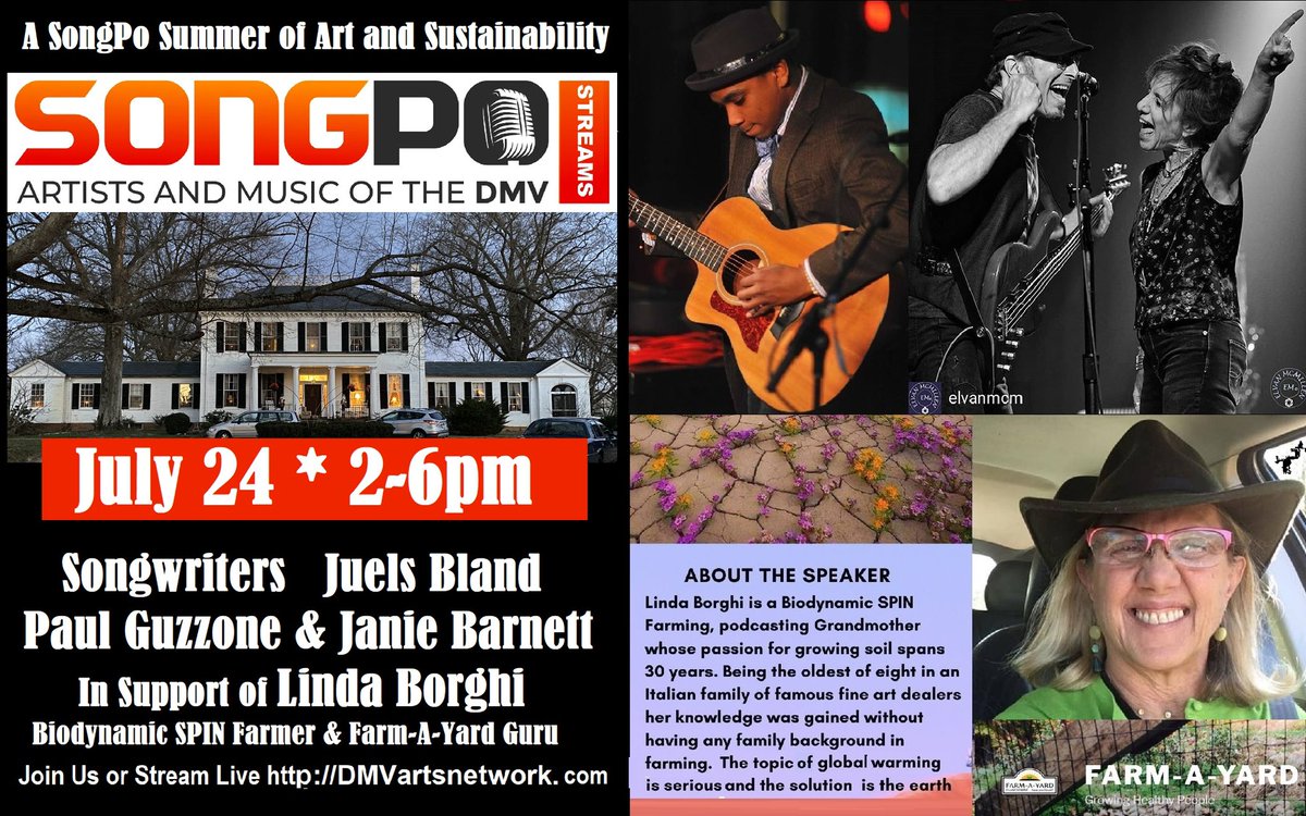 Entertaining and Educational Outdoor Summer Fun for the whole family! Join the launch July 24! <a href="/janiebarnettBR/">Janie Barnett</a> <a href="/PaulGuzzone/">Paul Guzzone</a> #juelsbland <a href="/FarmaYard/">Farm a Yard</a> dmvartsnetwork.com