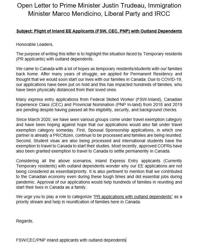 <a href="/marcomendicino/">Hon. Marco Mendicino</a> <a href="/GinettePT/">Ginette Petitpas Taylor</a> <a href="/MonctonChamber/">CCGM</a> INLAND APPLICANT WITH OUTLAND DEPENDENT

Days passed since AOR: 687 days
Last met my spouse: 491 days
Application: FSW (inland)

#inlandPA_outland_dependent