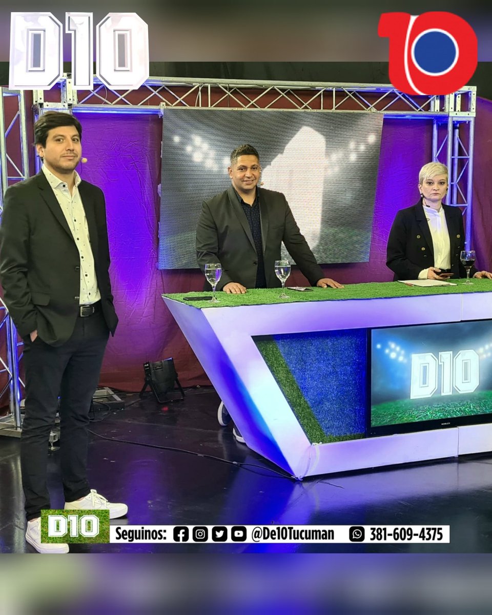 juanjovillalva's tweet photo. Más espacios para el deporte tucumano y sus protagonistas. Era necesario.
@De10Tucuman @EldaniperezOK
Periodismo En Deportes 
•Lunes y Viernes: 18:30
•Domingos: 20:30
Siempre en @canal10tucuman1
¡Muchas Gracias!
@nachogolobisky @rodolfoburgos1 #LeandroDíaz #Ronnie #ÁrbolNegro https://t.co/33cMlgU50G