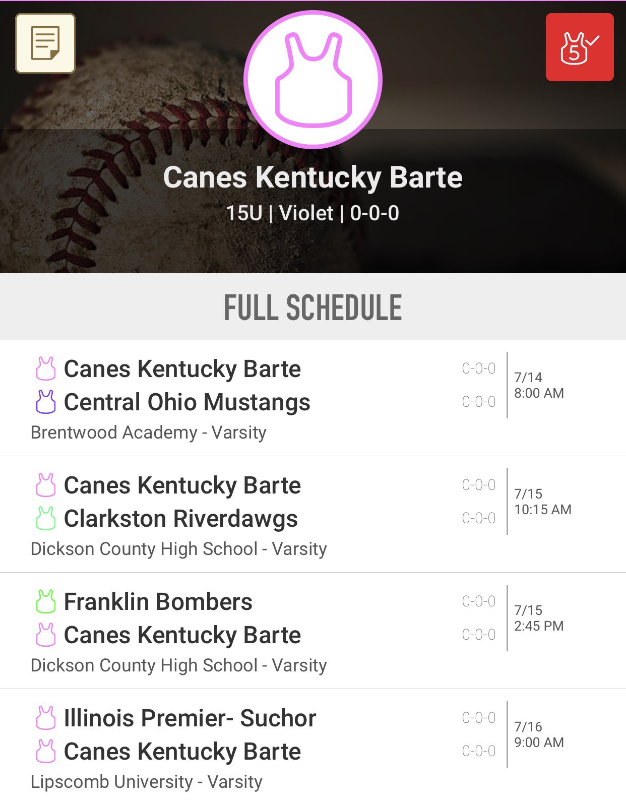 Canes Ky Premier West 16u Barte (CanesKy16uBarte) / Twitter