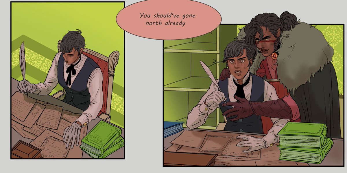 Comic is one of the most difficult ways to show the story, but I love making it 