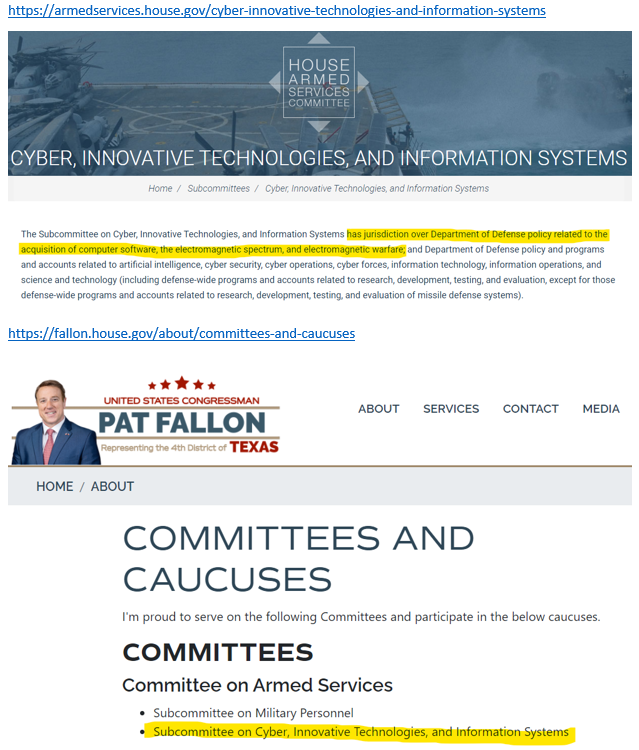unusual_whales's tweet photo. 🚨BREAKING NEWS🚨

Rep. Pat Fallon, who sits on subcommittee responsible for DoD software contracts + cybersecurity, sells up to $250,000 in $MSFT right before JEDI contract cancellation in June. 

Absolutely incredible. He sits on the direct committee knowledgeable of this deal https://t.co/eTuIZhVOPA