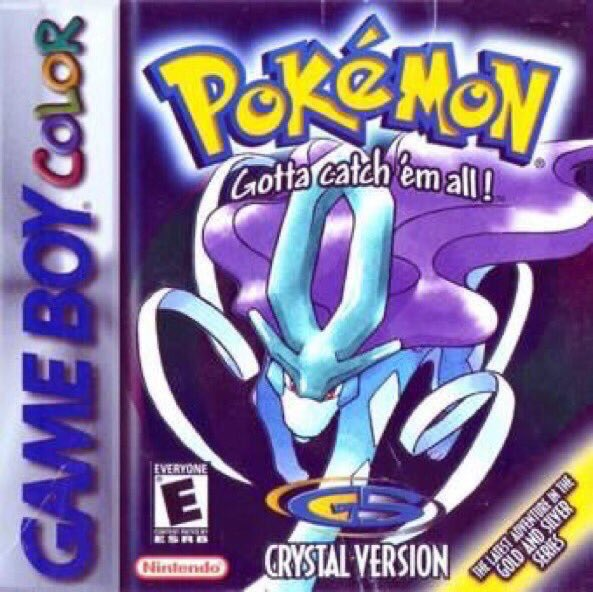 Nintendeal's tweet photo. Pokemon Crystal (GBC) was released 20 years ago today! https://t.co/vJ7vxk9VNM