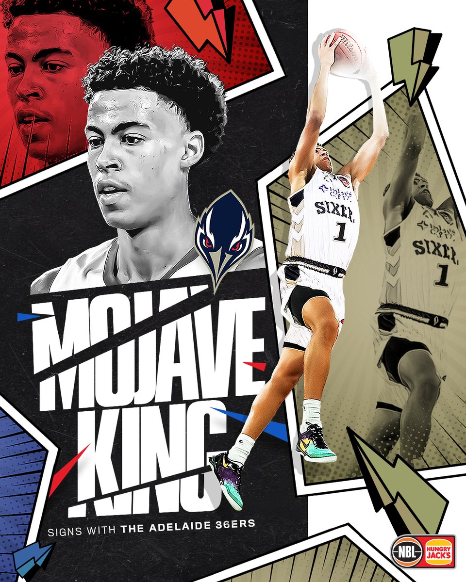 NBL Next Star Mojave King is on the move for #NBL22 ⭐️

Following his rookie season with the <a href="/CairnsTaipans/">Cairns Taipans</a>, King will join the <a href="/Adelaide36ers/">Adelaide 36ers</a> for the coming season as he sets his sights on the 2022 NBA Draft 👀

Details here: bit.ly/2UIWiRB