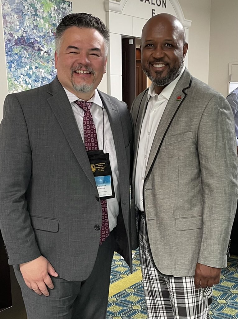CEO_Guadalupe's tweet photo. Inspiring to reconnect w/ colleagues &amp; friends @CABSE_ Black School Educators Institute. Confer chair @mrmicahali: I appreciated all the incredible sessions advancing educational equity, esp on implicit bias w/ @DrBryantMarks and also hearing about innovation @ComptonUnified. https://t.co/wQtw5iSoZQ