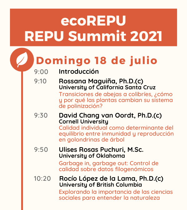 REPUProgram's tweet photo. ¡Te esperamos el domingo 18/07 para el día de #ecoREPU! Para el cierre del #REPUSummit, contaremos con los Prof. Adriana Bravo y Prof. Alex Trillo, además de distintos miembros de REPU. ¡No olvides inscribirte para poder participar!
Inscripciones: https://t.co/6ukLCy4BrK https://t.co/RvDyPQAqHE