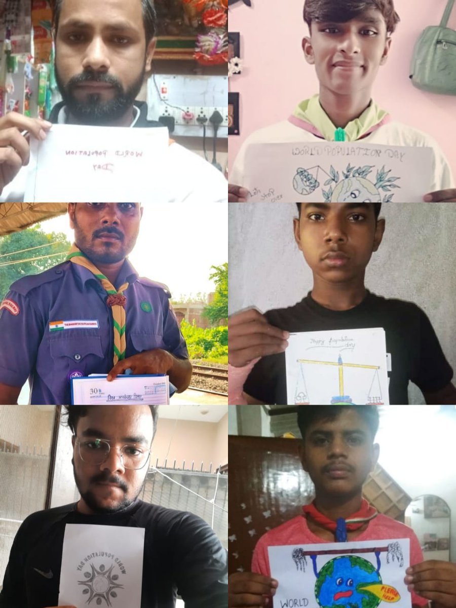 Bharat Scouts and Guides, India (@bsgnhq) on Twitter photo рд╡рд┐рд╢реНрд╡ рдЬрдирд╕рдВрдЦреНрдпрд╛ рджрд┐рд╡рд╕ рдХреЗ рдЕрд╡рд╕рд░ рдкрд░ рд╢рд┐рд╡рд╛рдЬреА рдПрд╡рдВ рдЗрдВрджрд┐рд░рд╛ рдЧрд╛рдВрдзреА рдУрдкрди рдЧреНрд░реБрдк, рджрд╛рдирд╛рдкреБрд░ рджреНрд╡рд╛рд░рд╛ рд╕рдВрдпреБрдХреНрдд рд░реВрдк рд╕реЗ рдЖрдирд▓рд╛рдЗрди рдкрд░рд┐рдЪрд░реНрдЪрд╛ рдХреА рдЧрдИред рдкреЗрдВрдЯрд┐рдВрдЧ рдПрд╡рдВ рд╕реНрд▓реЛрдЧрди рдХреЗ рдорд╛рдзреНрдпрдо рд╕реЗ рдЕрдкрдиреЗ рдорд┐рддреНрд░реЛрдВ рдПрд╡рдВ рдкрд░рд┐рд╡рд╛рд░реЛрдВ рдХреЗ рдмреАрдЪ рд╕реЛрд╢рд▓ рдореАрдбрд┐рдпрд╛ рдХреЗ рдорд╛рдзреНрдпрдо рд╕реЗ рдЬрд╛рдЧрд░реВрдХрддрд╛ рдЕрднрд┐рдпрд╛рди рдЪрд▓рд╛рдпрд╛ рдЧрдпрд╛ред <a href="/Anurag_Office/">Office of Mr. Anurag Thakur</a> <a href="/ianuragthakur/">Anurag Thakur</a> <a href="/YASMinistry/">YAS Ministry</a> рд╡рд┐рд╢реНрд╡ рдЬрдирд╕рдВрдЦреНрдпрд╛ рджрд┐рд╡рд╕ рдХреЗ рдЕрд╡рд╕рд░ рдкрд░ рд╢рд┐рд╡рд╛рдЬреА рдПрд╡рдВ рдЗрдВрджрд┐рд░рд╛ рдЧрд╛рдВрдзреА рдУрдкрди рдЧреНрд░реБрдк, рджрд╛рдирд╛рдкреБрд░ рджреНрд╡рд╛рд░рд╛ рд╕рдВрдпреБрдХреНрдд рд░реВрдк рд╕реЗ рдЖрдирд▓рд╛рдЗрди рдкрд░рд┐рдЪрд░реНрдЪрд╛ рдХреА рдЧрдИред рдкреЗрдВрдЯрд┐рдВрдЧ рдПрд╡рдВ рд╕реНрд▓реЛрдЧрди рдХреЗ рдорд╛рдзреНрдпрдо рд╕реЗ рдЕрдкрдиреЗ рдорд┐рддреНрд░реЛрдВ рдПрд╡рдВ рдкрд░рд┐рд╡рд╛рд░реЛрдВ рдХреЗ рдмреАрдЪ рд╕реЛрд╢рд▓ рдореАрдбрд┐рдпрд╛ рдХреЗ рдорд╛рдзреНрдпрдо рд╕реЗ рдЬрд╛рдЧрд░реВрдХрддрд╛ рдЕрднрд┐рдпрд╛рди рдЪрд▓рд╛рдпрд╛ рдЧрдпрд╛ред <a href="/Anurag_Office/">Office of Mr. Anurag Thakur</a> <a href="/ianuragthakur/">Anurag Thakur</a> <a href="/YASMinistry/">YAS Ministry</a>