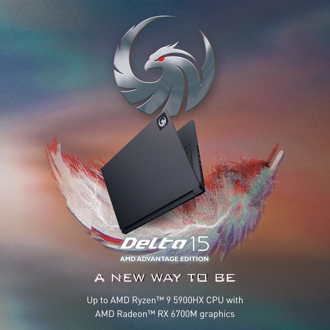 msigaming's tweet photo. Say Hi to MSI #Delta15, @AMD Advantage™ Edition.
Powered up to AMD Ryzen™ 9 5900HX CPU and AMD Radeon™ RX 6700M graphics, with 1.9KG, 19MM. Support SmartShift, Smart Access Memory technology. Best-in-class gaming laptop contains all the advantages.
👉 https://t.co/SWQb8fNNTr https://t.co/f1iLJbR0fL