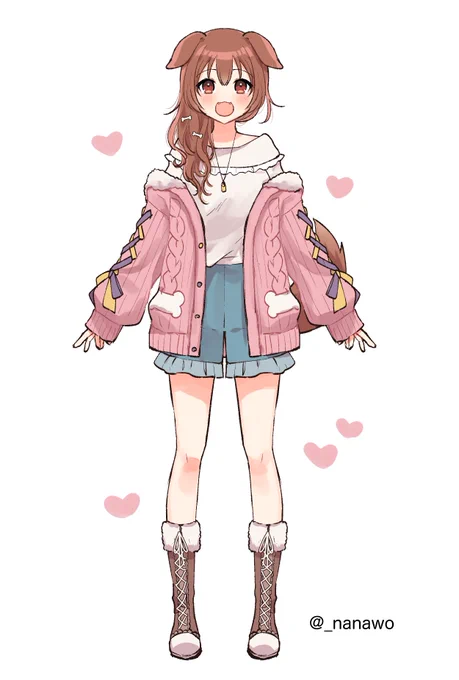 💛🐶💛
#戌神ころね新衣装予想図
#できたてころね 