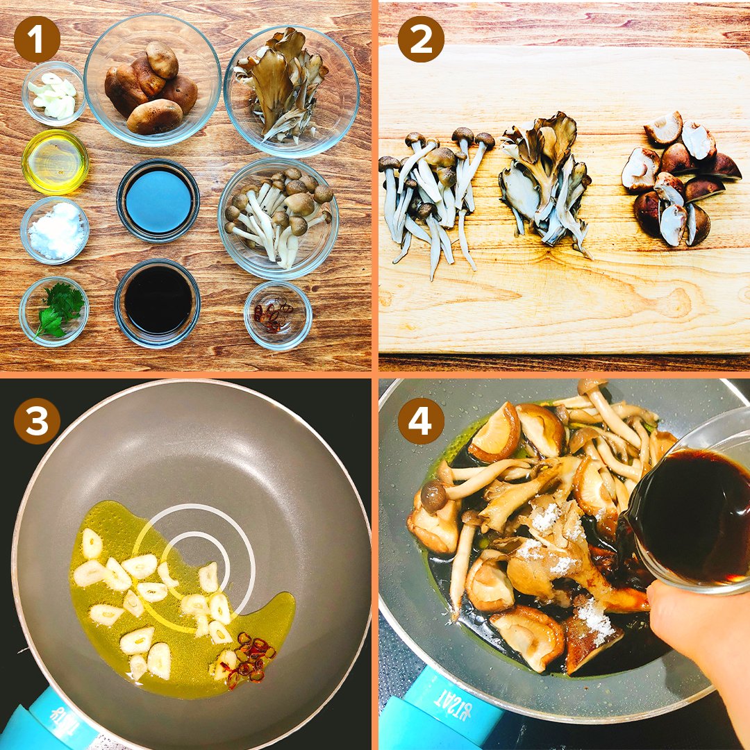 Tasty Japan 食べるドレッシング たっぷりきのことバルサミコ酢のコクが絶品 甘くコクのあるバルサミコの風味と きのこの旨味が合わさった 深みのあるドレッシングレシピです サラダにかけるだけでおもてなしの一品に 作り置き出来るので 常備菜