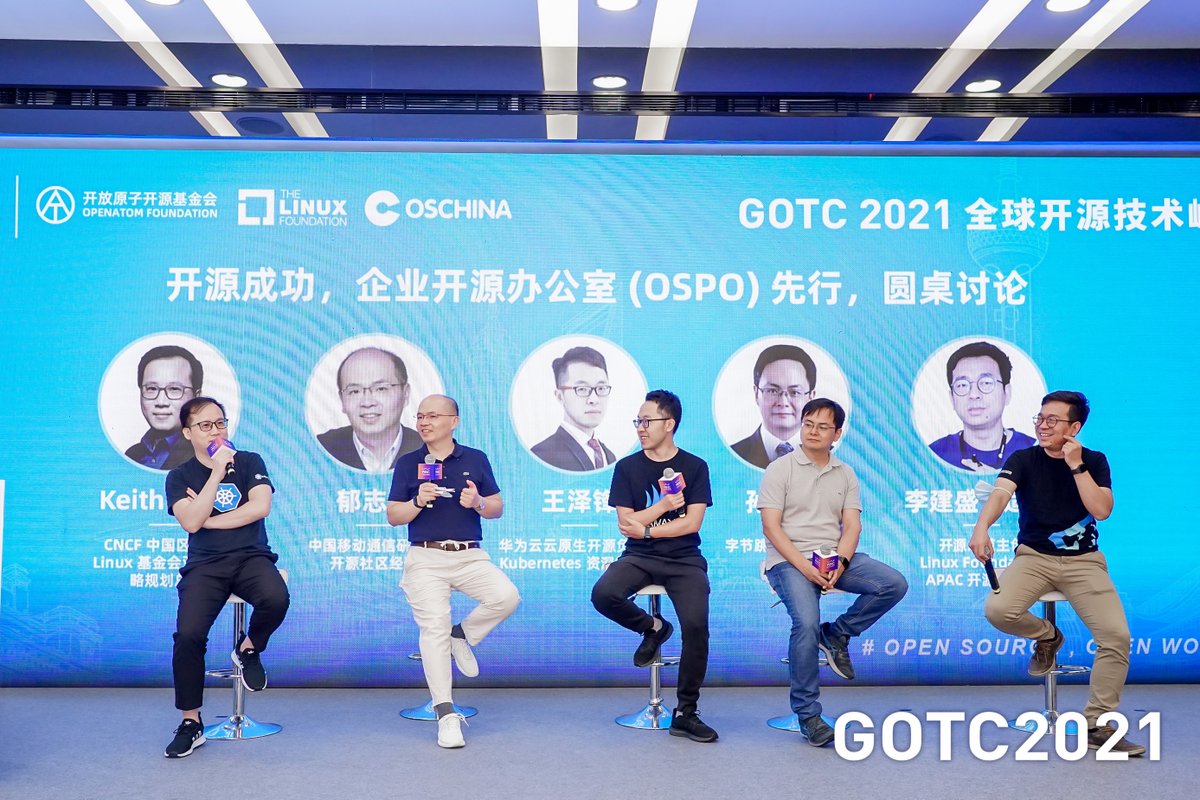 OSPO roundtable at GOTC 2021, Shanghai, China