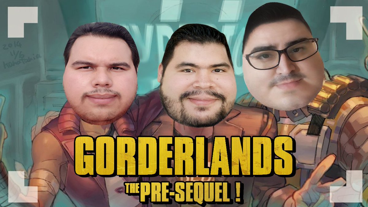 YeeGamerX's tweet photo. En unos minutos mas iniciamos la nueva serie del canal, en compañía del exitoso streamer en ascenso @Luison_Hongo y el papu que no quiere hacer strum @luissskun Jugando #borderlans the pre-sequel #TwitchStreamers #gordos #gamers en mi canal https://t.co/P0sJA2dxrr ⚡️😆⚡️ https://t.co/Yq32VNBh0T