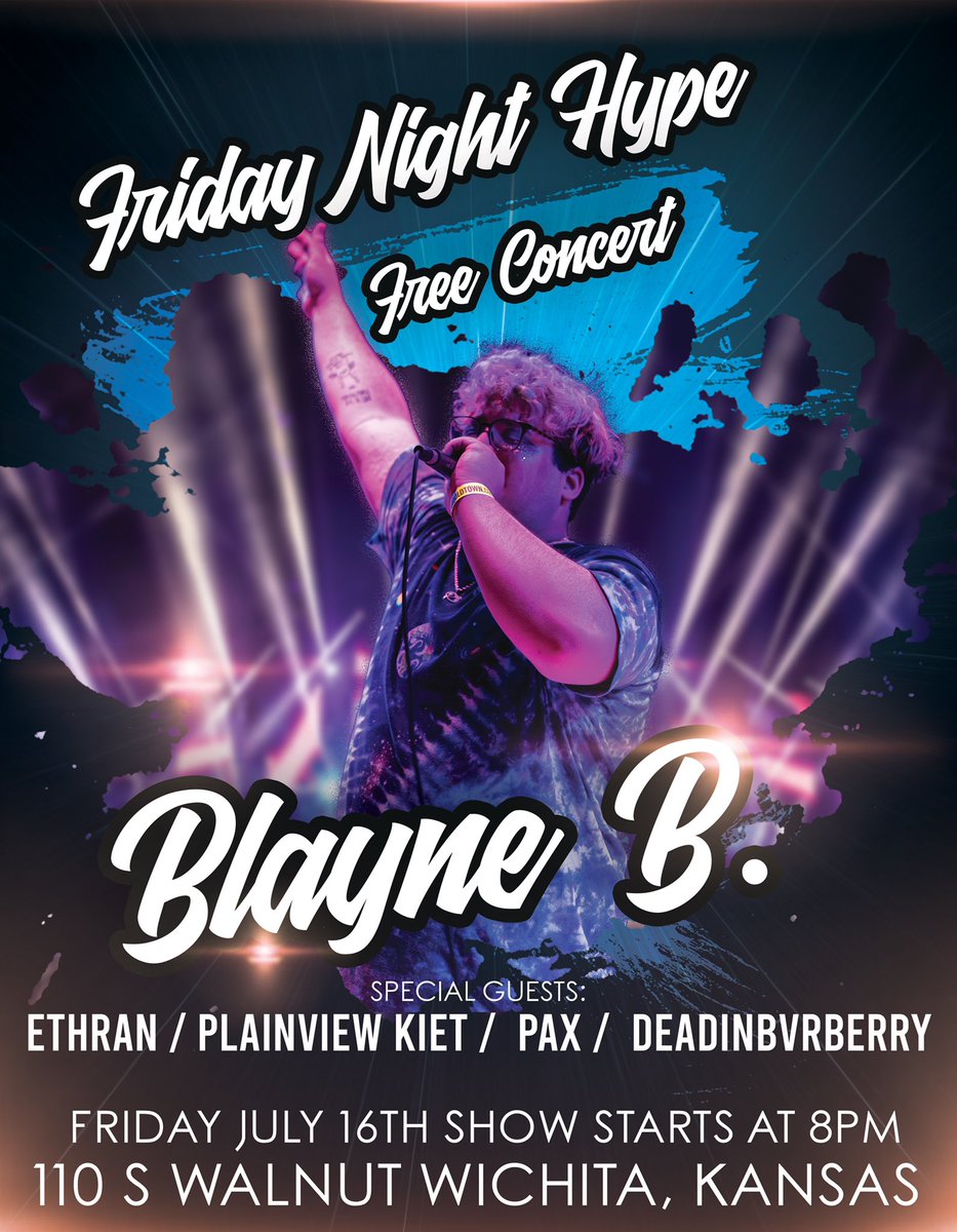 This Friday! Come enjoy a free concert with me and my friends 🤞🏻