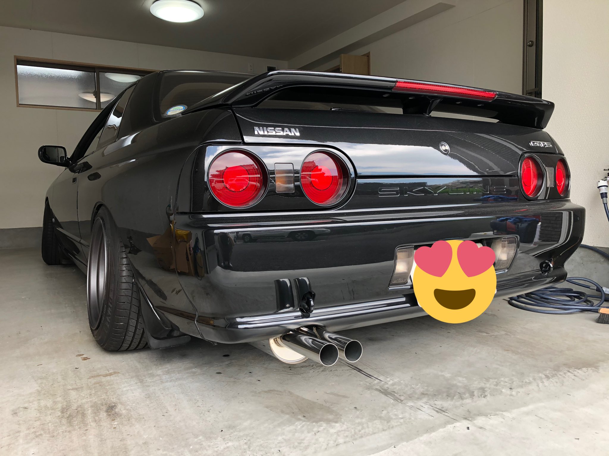R32デュアルマフラー