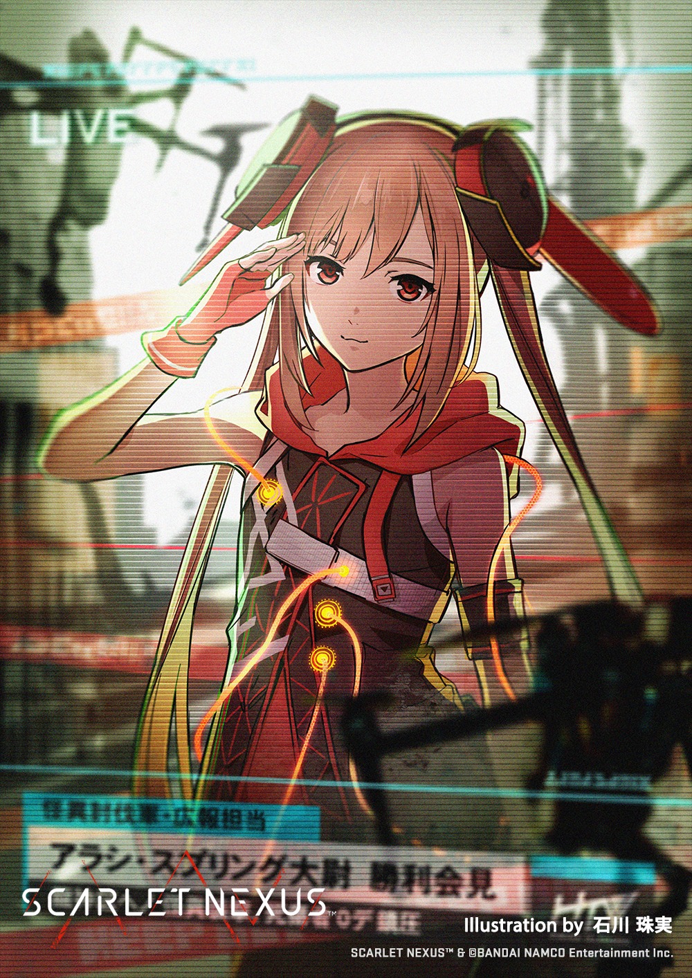 SCARLET NEXUS サイン入りポスター Scarlet Nexus™ (2021)