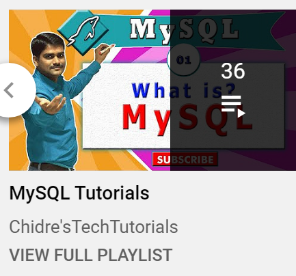 ManjunathChidre's tweet image. MySQL Tutorials in Depth
Visit: youtube.com/watch?v=7F3dUD…
#mysql #mysqltutorial #webdeveloper #webdevelopment #programmer #developer #webdesign #webdesigner #technology #softwaredeveloper #sqldeveloper #programmers #developers #webdev #devlife