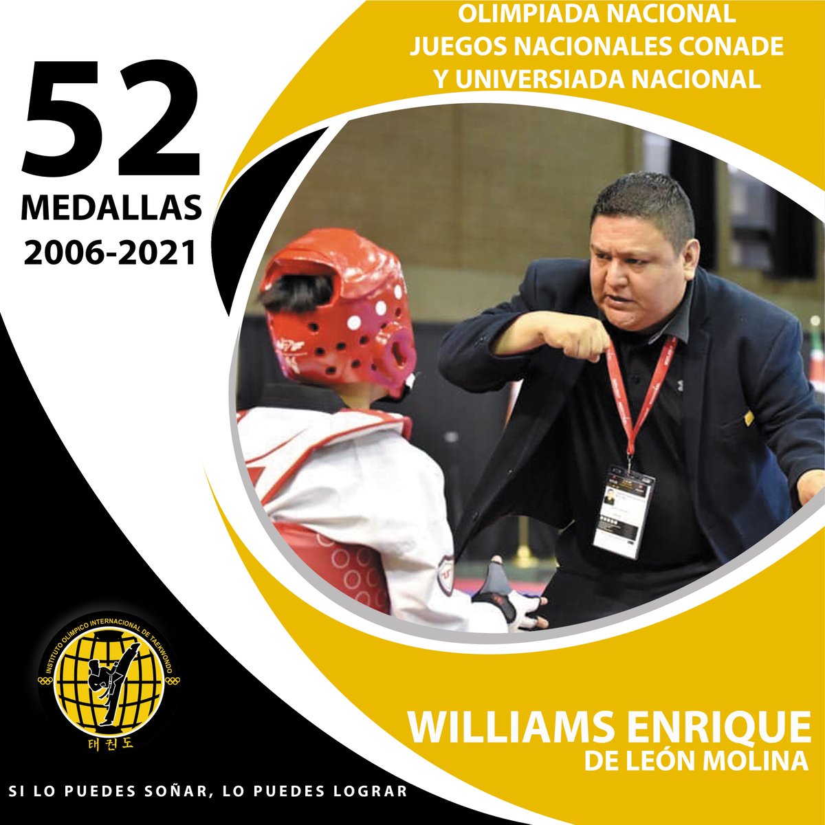 IOITKD's tweet photo. 💛🖤 🥋 🖤💛
𝑪𝒐𝒏𝒔𝒕𝒂𝒏𝒄𝒊𝒂 𝒚 𝑻𝒓𝒂𝒃𝒂𝒋𝒐
Reconocimiento al profe 𝗪𝗶𝗹𝗹𝗶𝗮𝗺𝘀 𝗱𝗲 𝗟𝗲𝗼́𝗻 𝗠𝗼𝗹𝗶𝗻𝗮, quien desde 2006 no ha dejado de aportar preseas en 𝗢𝗹𝗶𝗺𝗽𝗶𝗮𝗱𝗮 𝗡𝗮𝗰𝗶𝗼𝗻𝗮𝗹, ahora 𝗝𝘂𝗲𝗴𝗼𝘀 𝗡𝗮𝗰𝗶𝗼𝗻𝗮𝗹𝗲𝘀 𝗖𝗢𝗡𝗔𝗗𝗘, con sus atletas https://t.co/vgIXxg4wwp