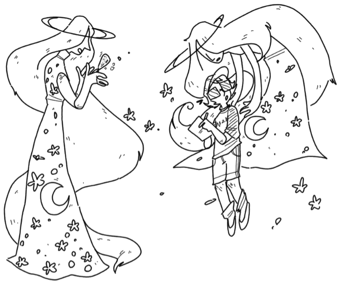 finding old art now. photon being MZD's mom was too good fuck this 