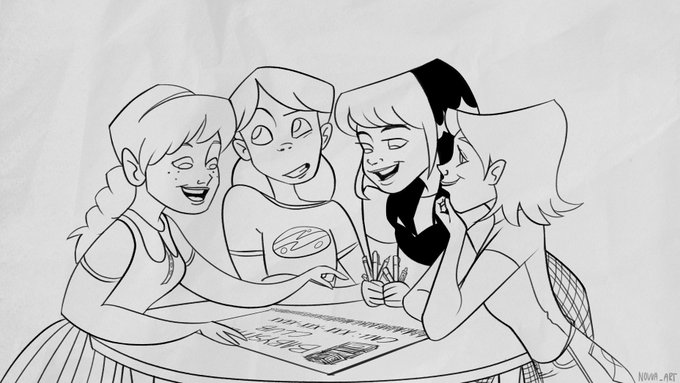 almost done! #babysittersclub https://t.co/AwzU70IOdC 