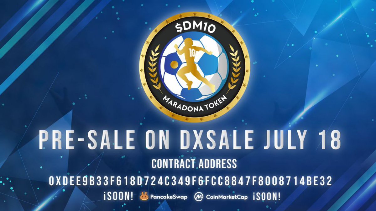 MaradonaToken's tweet photo. @CluCoin 🔥MARADONA TOKEN 🚀
                           https://t.co/aC0wE4oqeo
                           https://t.co/AWWPYT3dOV https://t.co/7kStmjdczS