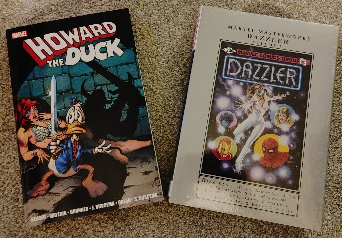 GradeEMeat's tweet photo. Vodka Vampy Shopped
Weekday Vampy Didn't Know
Tuesday Vampy got a Package

Nicely Done, Vodka Vampy

#comics #comiccollection #comiccollector #howardtheduck #dazzler #marvelcomics #marvel #marvelgirl #drunkshopping #xmen #geek #geeky #geekygirls #geekculture #notevenmad https://t.co/iuOYxhxkjN