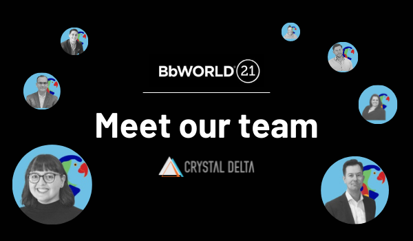 ClearDiff's tweet photo. Enjoying #BbWorld21? So are we! Come say hi to the Crystal Delta team and check out @LandOfLoree course design tool in action! @blackboard 
https://bbworld.hubilo.comt/community/#/exhibitor/35161? https://t.co/9S559WQpJo