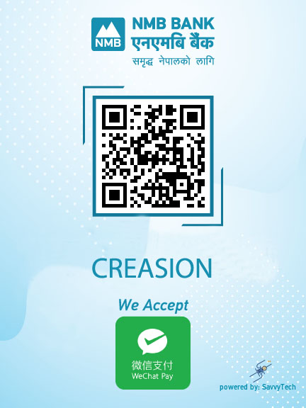Family, friends and well-wishers in China and India can help #OxygenForNepal by donating to us via WeChat pay. Every small contribution counts!
#TogetherAgainstCOVID19