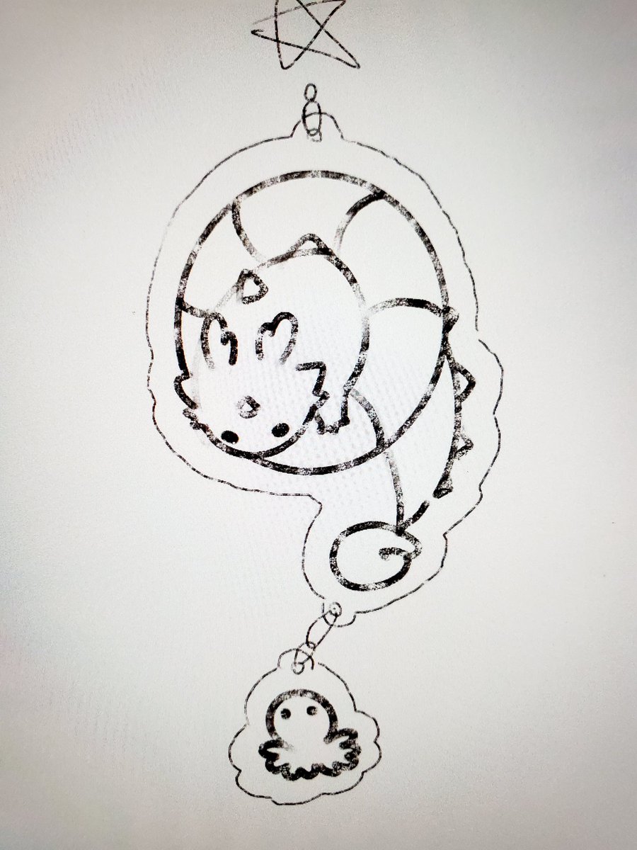Would you guys want a Keychain like this??? I'm thinking of a small size... hehe summer edition 