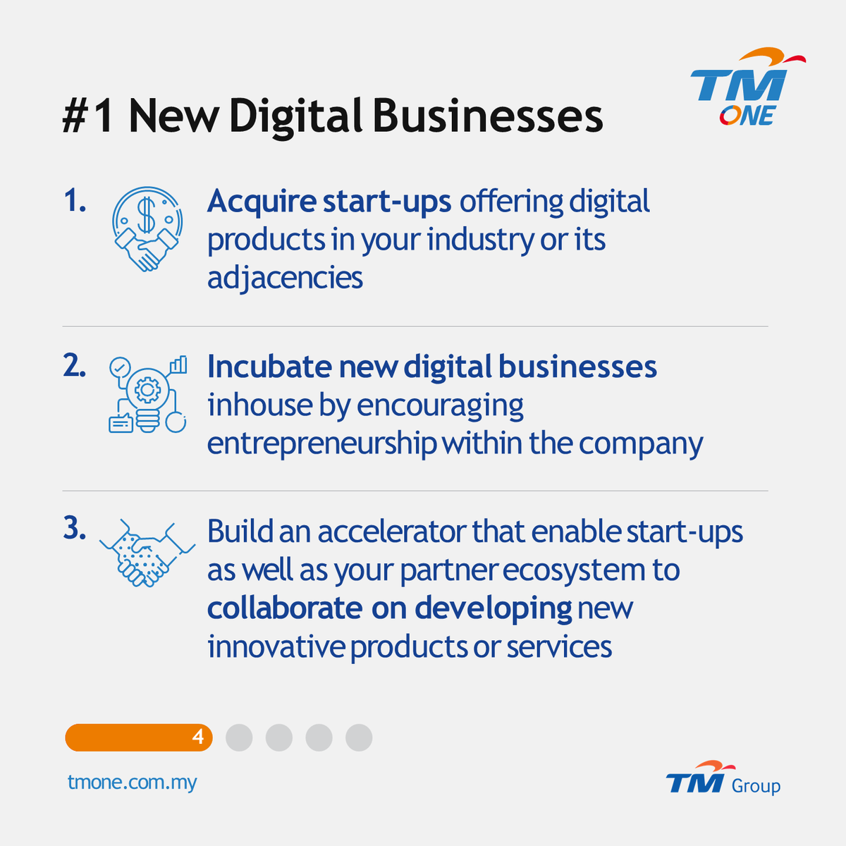 TM_One's tweet photo. Read more on Roslan Rashidi Vice President of Sales, TM ONE illustrate how you can kick start your DX journey across four distinct pillars here, https://t.co/9Wftlxq18h
#TMONE #CloudAlpha #CYDEC #TakingTransformationForward #DigitalMalaysia #MyDIGITAL #DigitalTransformation https://t.co/6fDUfPbe9I