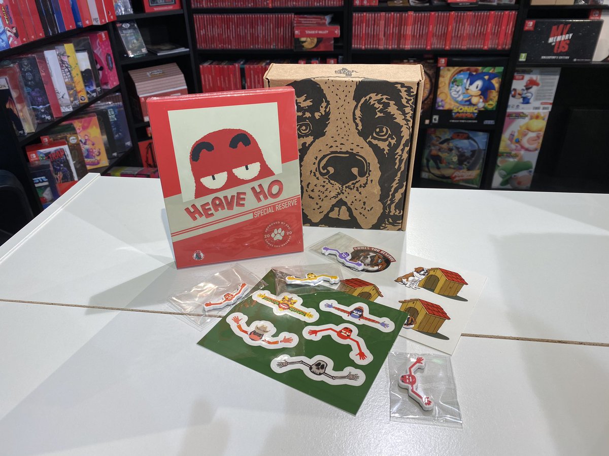 CollectorVault's tweet photo. Adding #specialreservegames #nintendoswitch #heaveho today. Like the goodies! Another #gcon45 entered the Vault.
#gamemuseum #videogames #gamecollecting #limitedgames #indie #indiegames #ps1 #n64 #nintendo64 #uncharted #ps4 https://t.co/FwVh8OwXaq