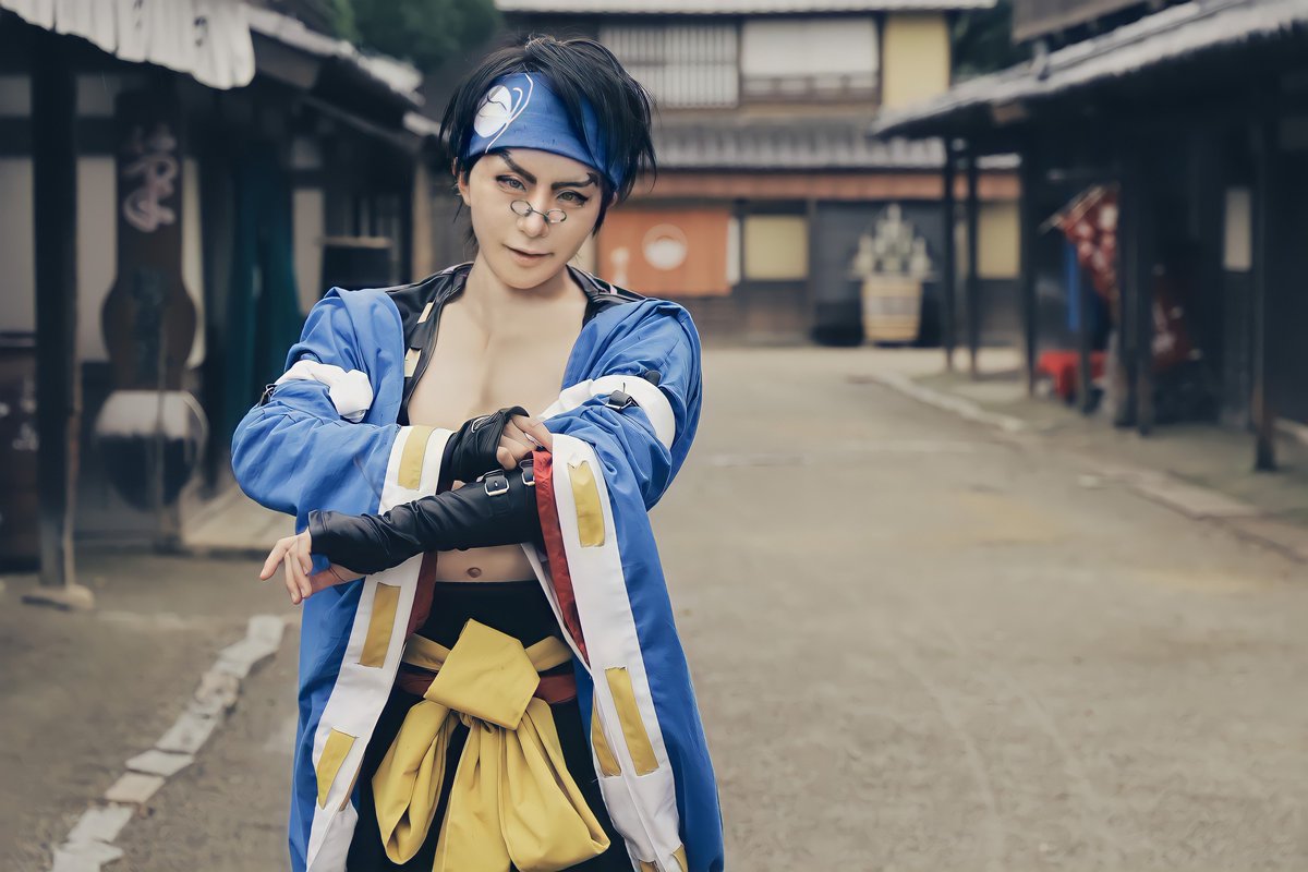 ハスキ Cosplay コスプレ Guilty Gear Strive 御津闇慈 Bushido Lastng0802 特別な許可を得て撮影しております 麗yers 闇慈復活おめでとうー T Co Nix8tf3s2i Twitter