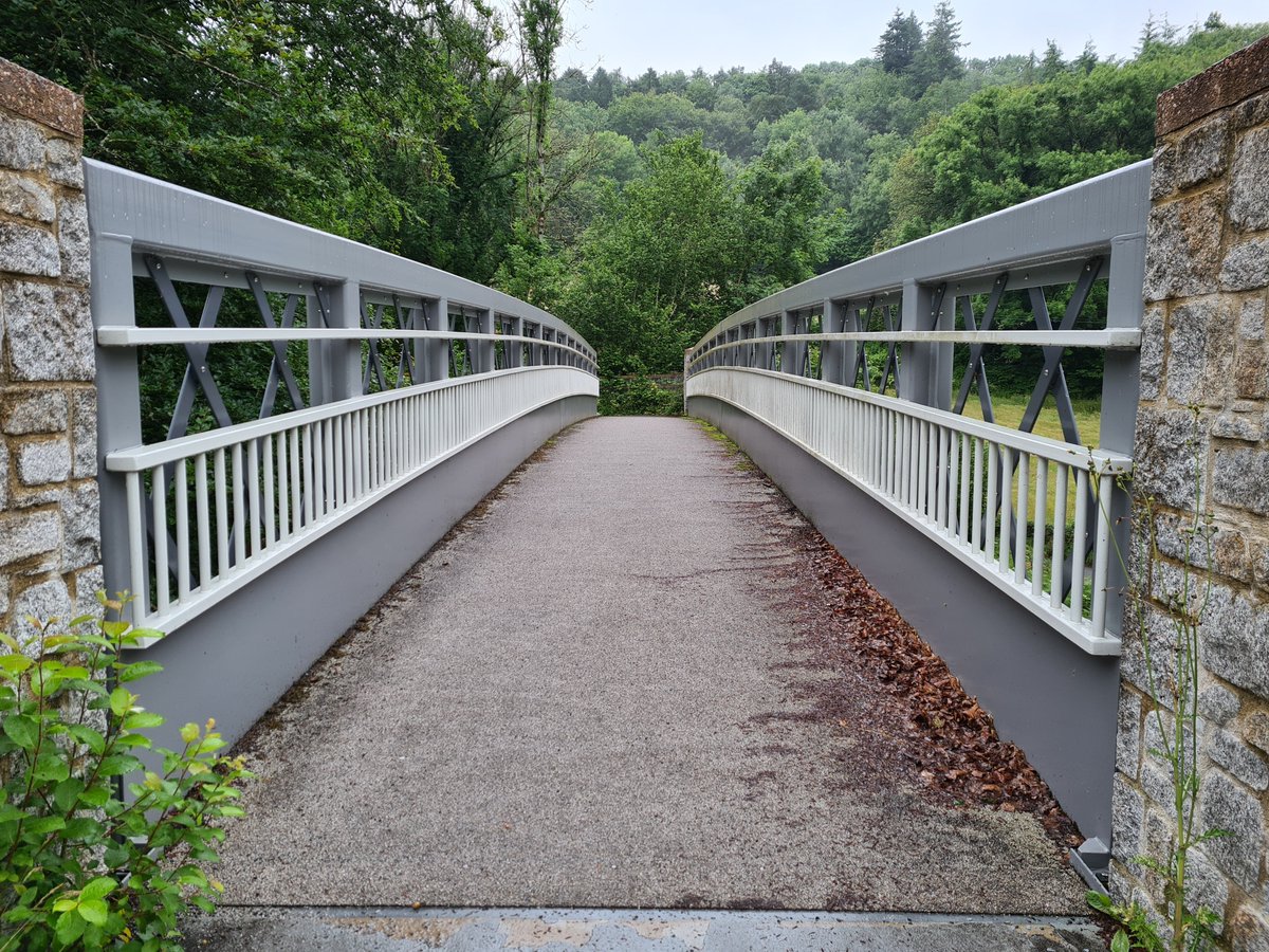Cycling the Wray Valley Trail in Dartmoor National Park: