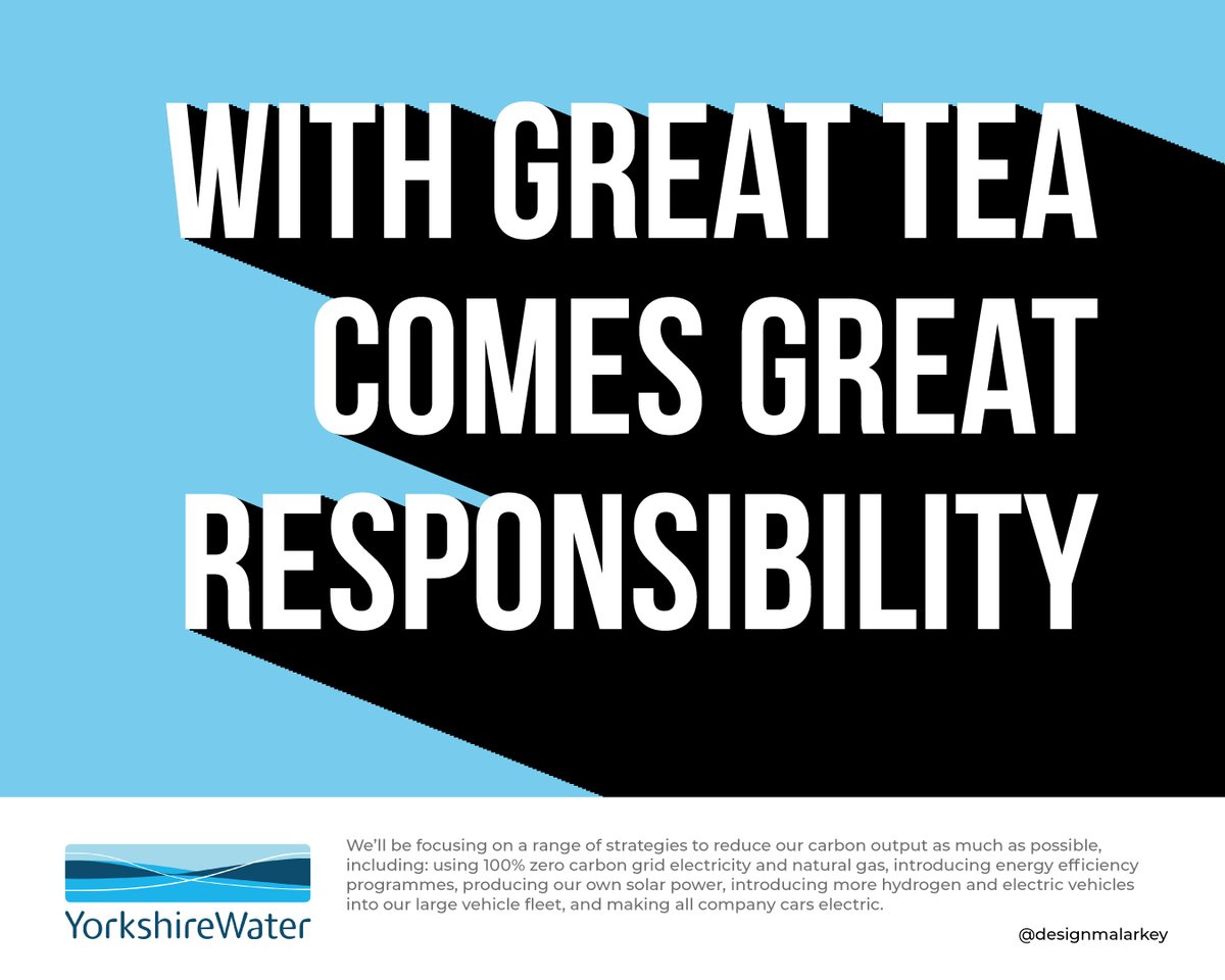 designmalarkey's tweet photo. Great tea #YORKSHIREWATERCARBONNETZERO 
@YorkshireWater
@OneMinuteBriefs https://t.co/Z8fsoTBYe7
