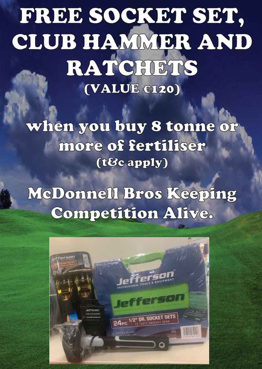 mcdonnellbros's tweet image. Check out our latest fertiliser promotion