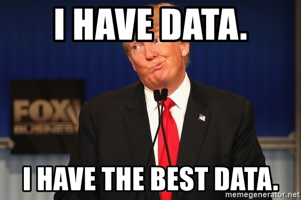 DanRHolt's tweet photo. I sometimes think we now hide behind data. When the graph goes up we take the credit. When it goes down we look for 10 other data sources with which to conflate &amp; confuse. Focus instead on the big strategic inputs that drive those KPIs. Good things happen when you do good things. https://t.co/VJok9QM2TJ