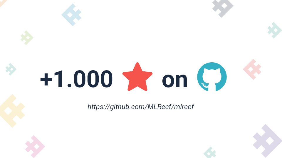 MLReef's tweet image. +1.000 stars on #GitHub!! Now to the next milestone of 10.000 :)

Thank you for your trust and support!