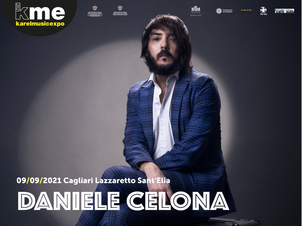 DANIELE CELONA @ KAREL MUSIC EXPO | LIVE 09.09.2021 | LAZZARETTO DI CAGLIARI 
Sound raffinato ed elegante, un approccio testuale ricco di allitterazioni ed eleganti figure ritmiche che Celona ama definire "una personale terapia".
Biglietti qui: bit.ly/3gb5Ehi
#kmeCA21