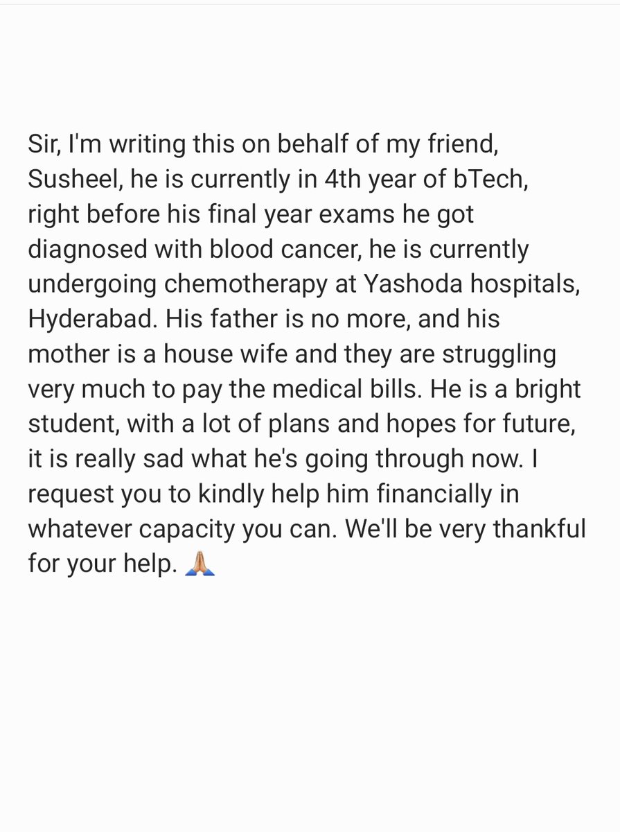 Laxmikanth2306's tweet photo. 🚨Please help @SonuSood #sonusoodfoundation https://t.co/mGq6PI5chs