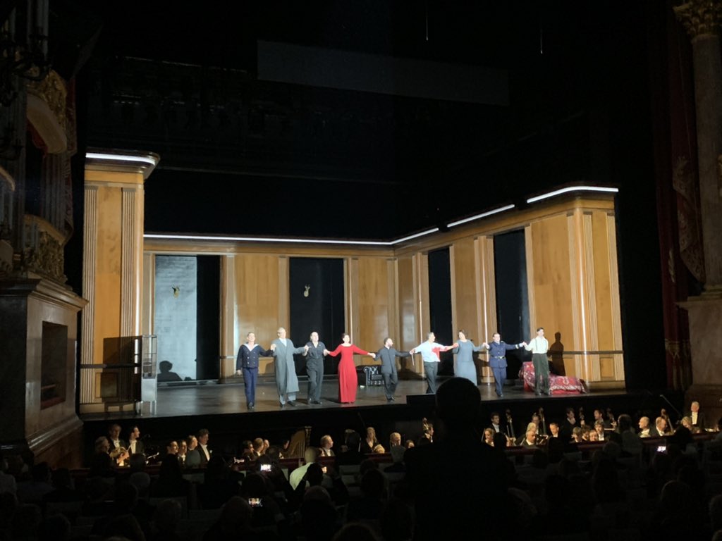 Still amazed by a wonderful evening at the <a href="/bay_staatsoper/">BayerischeStaatsoper</a> last night with an astonishing performance of my bass bro @MikaKares #bsotristan